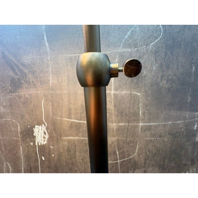 Contemporary Model Rh 1930s Parisian Task Floor Lamp Antiqued Brass | Adjustable Height | Dimmable Led Task Lighting For Sale - Image 11 of 18
