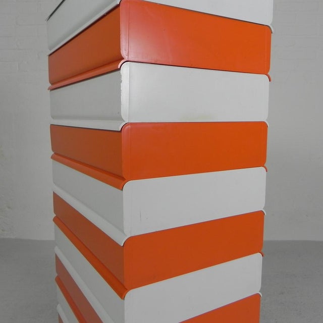 Letter Trays by Giugiaro for Lavatelli, 1970s, Set of 12 For Sale - Image 18 of 18