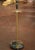 Brass Mid-Century French Brass and Green Marble Five-Piece Fireplace Tool Set For Sale - Image 8 of 9