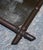 Small Antique French Decorative Faux Bamboo Wall Mirror with Foxed Glass For Sale - Image 5 of 8