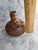 Handcrafted Wooden Pod Vase With Natural Textured Design For Sale - Image 9 of 9