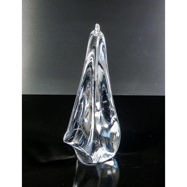 Crystal sculpture daum france penguin origin france period 1990s mark daum france the daum france glassworks is a historic...
