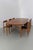 Mid-Century Modern Danish Walnut Dining Room Set by Henry Rosengren Hansen for Brande, 1960, Set of 7 For Sale - Image 3 of 18