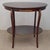 Early 20th C. Refinished French Regency Mahogany Tiered Tea Side Table With Brass Accents For Sale - Image 11 of 13