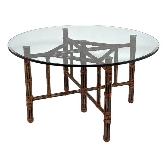 John McGuire BA-13 Bamboo Dining Table For Sale