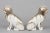 Continental Porcelain Pug Dogs - a Pair For Sale - Image 4 of 7