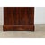 A modest yet spacious, 19th century French Louis Philippe style armoire handcrafted of mahogany with bookmatched doors...