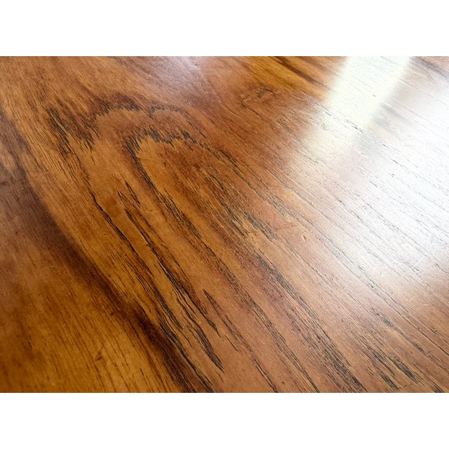Vintage Danish Extendable Teak Dining Table from VV Møbler, 1960s For Sale - Image 11 of 12