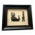 19th-Century American Folk Art Multi-Figure Family Group Silhouette For Sale