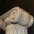 Good set of 4 18th C original painted half columns with fluting and Doric capitals. 1790 This piece is designed in the...
