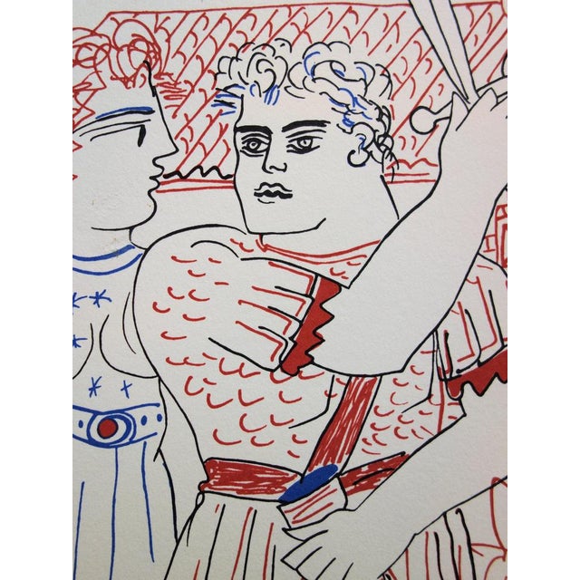 Alekos FASSIANOS (1935-2022) Hercules Original color lithograph Signed in pencil Limited edition of 99 copies (the number...