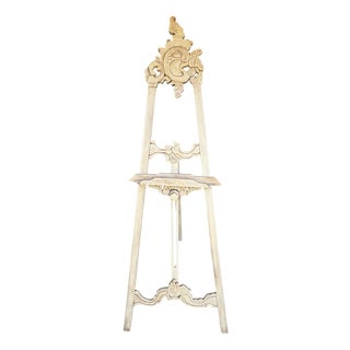 Vintage Baroque Style Floor Art Easel For Sale