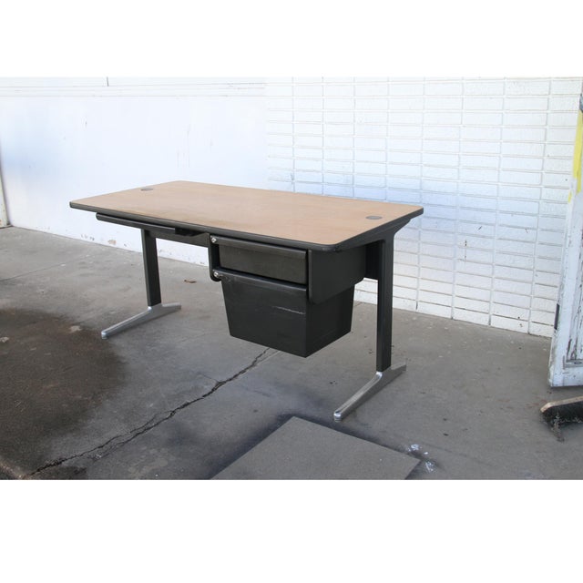 Mid 20th Century Mid 20th Century Herman Miller George Nelson Action office Desk For Sale - Image 5 of 11