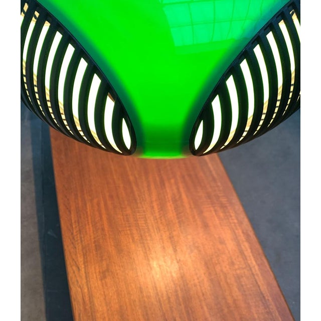 Space Age UFO Pendant Lamp attributed to Luigi Colani, 1970s For Sale - Image 6 of 18