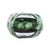 Emerald Crystalized Glass Vase- Large For Sale - Image 10 of 11