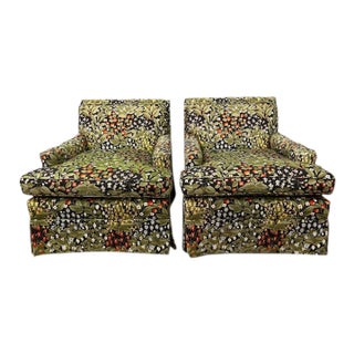 Vintage Regency Style Chairs, a Pair For Sale