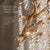 Aloadecor 21-Light Tree Branch Glass Chandelier in Antique Brass With Clear Glass for Foyers For Sale - Image 4 of 7