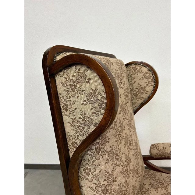 Thonet Art Nouveau Wingchair from Thonet, 1890s For Sale - Image 4 of 11