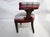 19th Century Carved Captain's Chair in Custom Upholstery For Sale - Image 4 of 16
