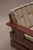 Brutalist Burgundy 3-Seater Sofa with Striped Upholstery, 1970s For Sale - Image 4 of 18