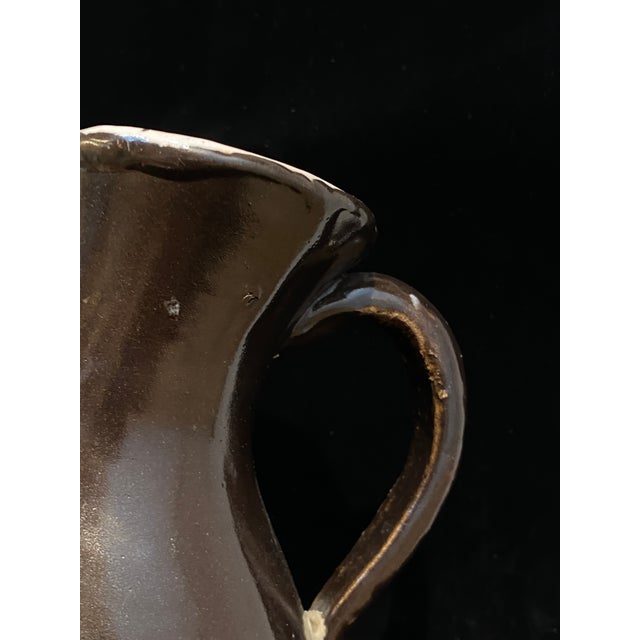 Ceramic Toledo Glazed Ceramic Pitcher by R. Arzobispo, 1960s For Sale - Image 7 of 15
