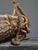 Wood Large Vintage Surrealist Folk Art Buttocks Basket With Driftwood and Yarn Handle For Sale - Image 7 of 11