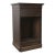 Early 20th Century Renaissance Revival Metal Cabinet With Egg & Dart Detail For Sale