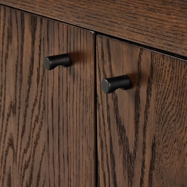 Four Hands Torrington Media Console - Umber Oak For Sale - Image 12 of 12