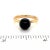 Metal 25953 - Tiffany & Co. HardWear Onyx Ball 18k Rose Gold Solitaire Ring For Sale - Image 7 of 8