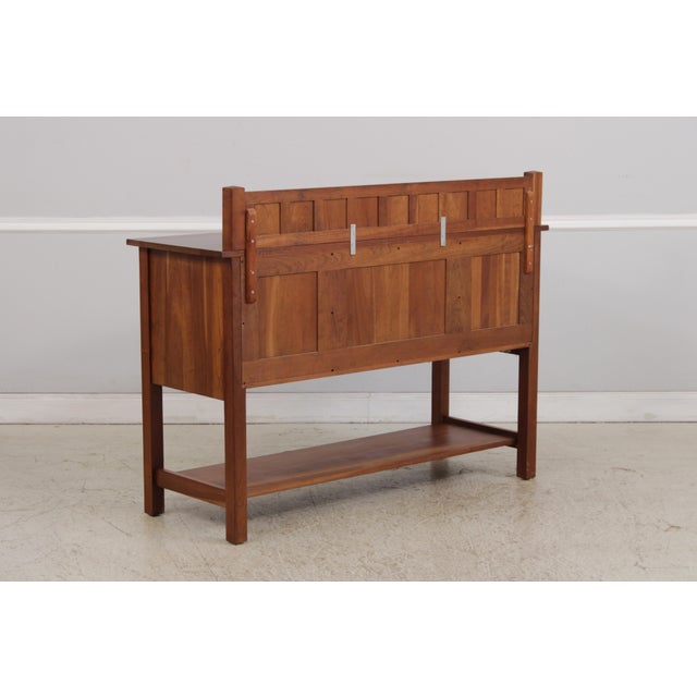 Stickley Cherry Arts & Crafts Mission Sideboard For Sale - Image 15 of 18
