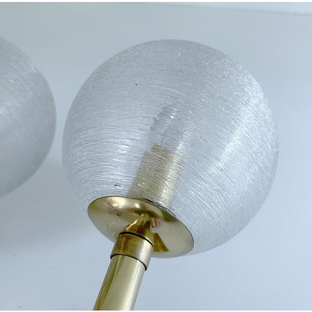 Vintage Brutalist Glass Sconces from Doria Leuchten, Germany, Set of 2 For Sale - Image 14 of 18