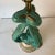 Turquoise Hollywood Regency C.1970’s Nightstand Lamp Turquoise Ceramic For Sale - Image 8 of 10