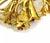 Tiffany and Co. Tiffany & Co. Ruby Diamond 18k Yellow Gold Floral Spring Brooch Pin For Sale - Image 4 of 4