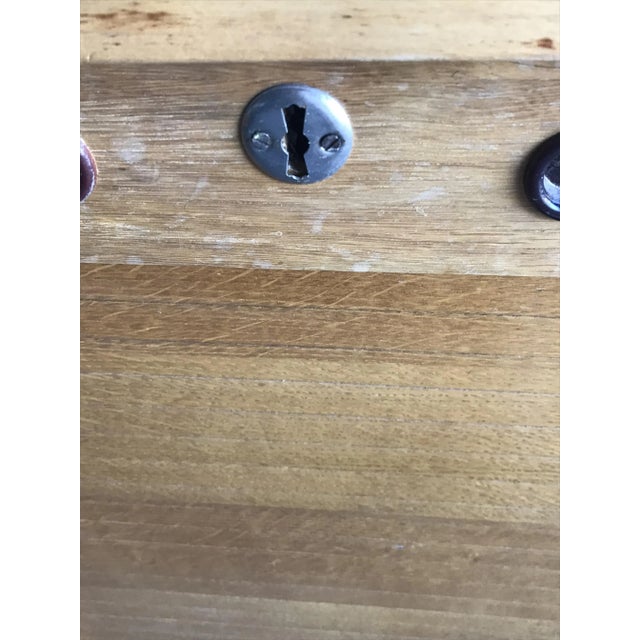 Industrial Mid-Century Industrial Oak Cabinet, 1950s For Sale - Image 3 of 6