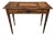 Italian Walnut Marquetry Desk, 1980s For Sale