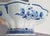 1960s 1967 Royal Delft Hand-Painted Blue & White Pedestal Fruit Bowl - Shape 1652 For Sale - Image 5 of 5
