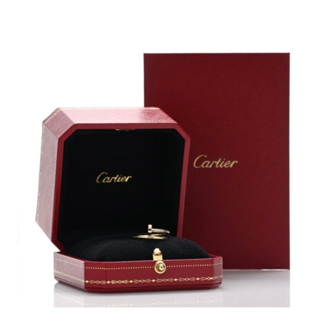 Cartier 18K Yellow Gold Juste Un Clou Ring 46 comes with original box and Guarantee Certificate 18 Karat Yellow Gold...