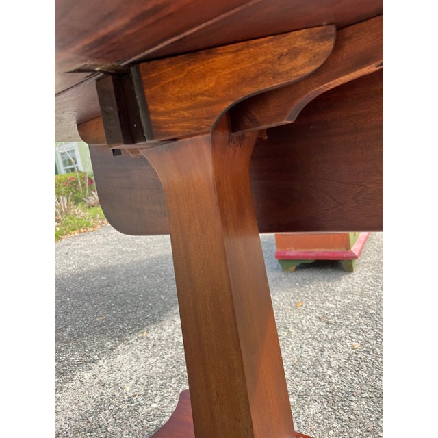 Antique Empire Mahogany Drop Leaf Game Table Chairish