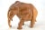 Wood Hand Carved Wood Elephant For Sale - Image 7 of 9