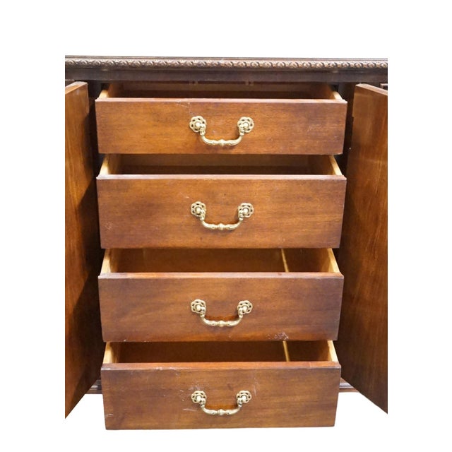 Century Furniture Solid Mahogany Traditional Style 73" Triple Door Dresser For Sale In Kansas City - Image 6 of 14