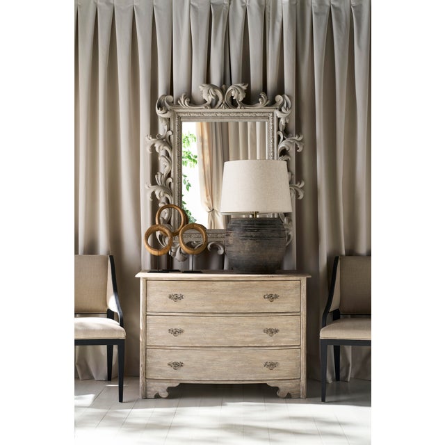 2020s Tara Shaw for Century Furniture Elise Drawer Chest, Swedish Scraped Cream For Sale - Image 5 of 6