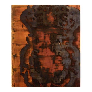 Dirk De Bruycker "Bleeding Icon I I I" Abstract Painting, 1996 For Sale