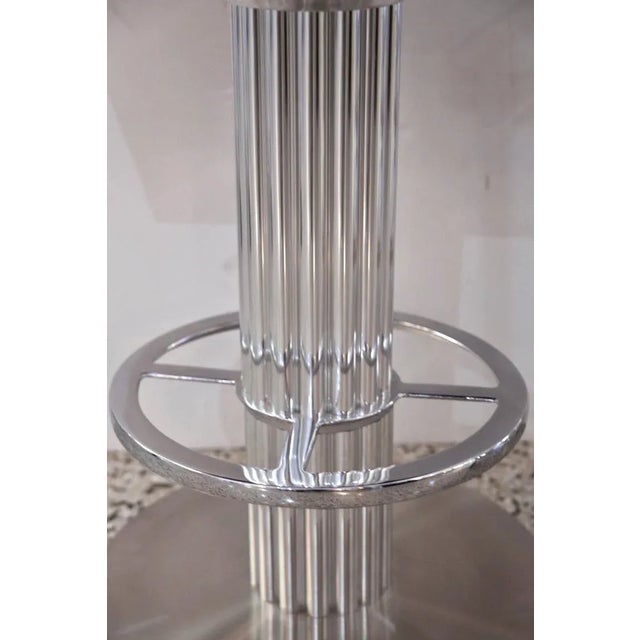 Art Deco Bar Stools Memory Swivel Design for Leisure - A Pair For Sale - Image 3 of 17