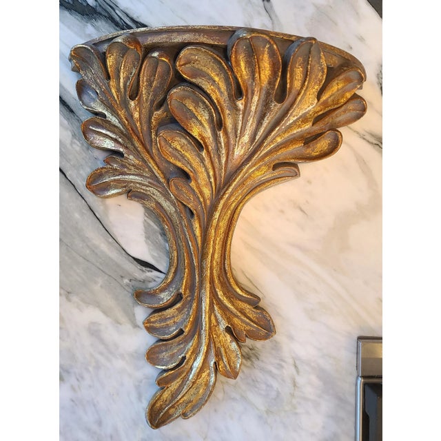 Vintage Hollywood Regency Serge Roche Style Wall Sconce - Attributed to Uttermost For Sale - Image 10 of 12