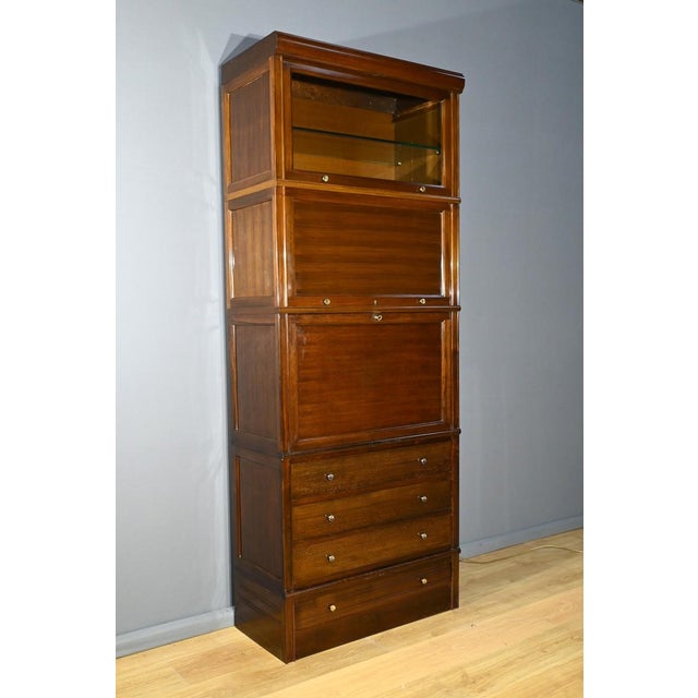 Modular Mahogany Furniture from Maison Martin Dupuis, 1970 For Sale - Image 3 of 18