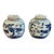 Pair of Vintage Chinese Covered Jars For Sale