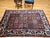 Textile Vintage Persian Bakhtiari Rug, Hand-Knotted Wool, Allover Garden Panel Pattern, Pale Yellow & Red,5x7 For Sale - Image 7 of 16