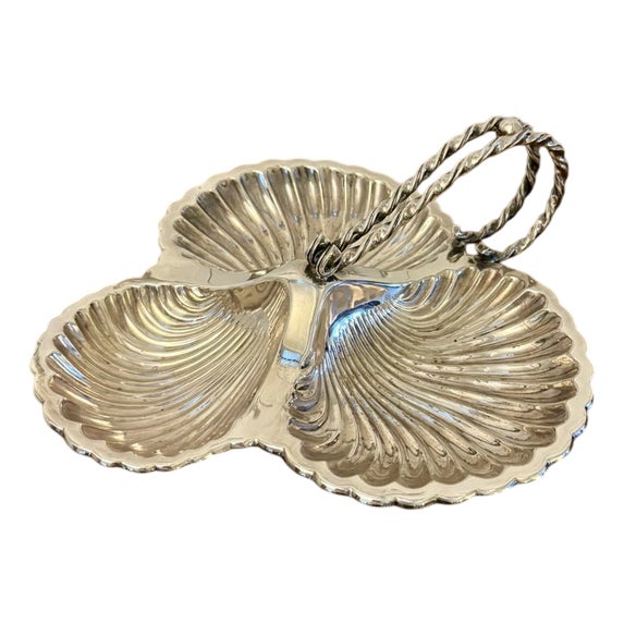 Antique Edwardian Silver-Plated Serving Dish from Mappin & Webb, 1900s For Sale