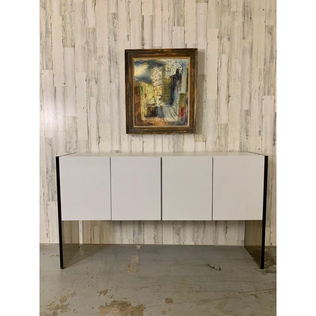 Modernist Parisian Street Scene Painting For Sale - Image 11 of 12