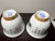 Late 20th Century Kangxi Signed Chinese Famille Rose Flower Cups W/Poem Hand Painted - a Pair For Sale - Image 12 of 12